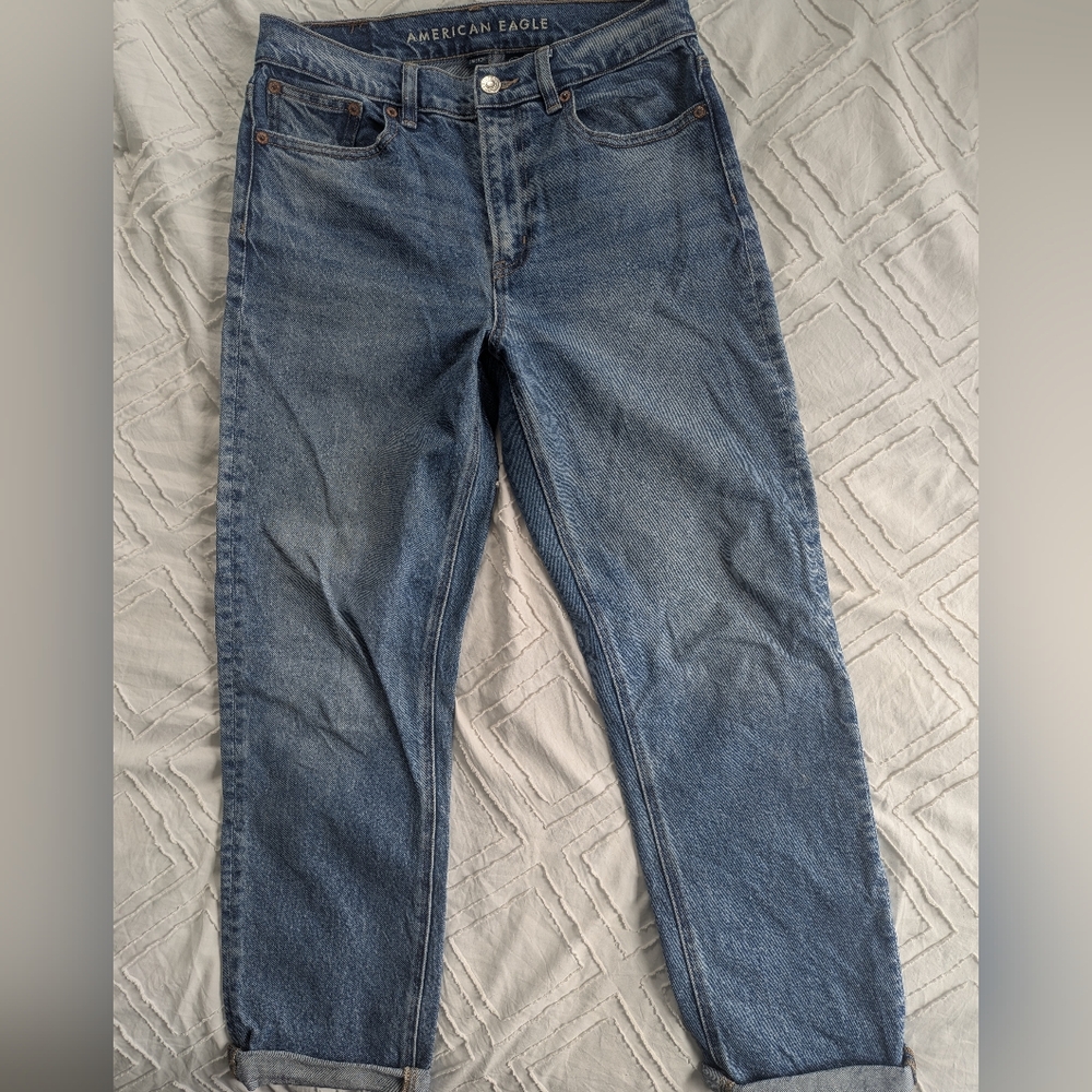 American Eagle Outfitters Light Blue Stretch Jeans